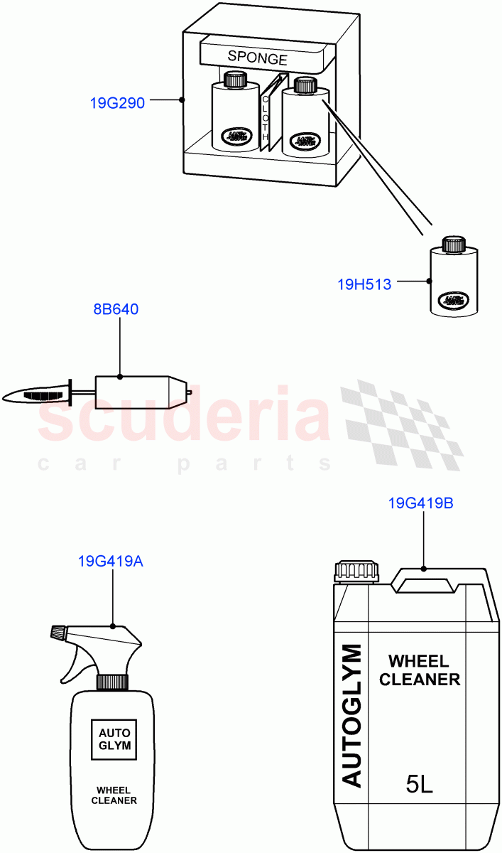 Appearance And Maintenance Aids (Accessory) ((V) FROMAA000001) of Land Rover Land Rover Discovery 4 (2010-2016) [5.0 OHC SGDI NA V8 Petrol]