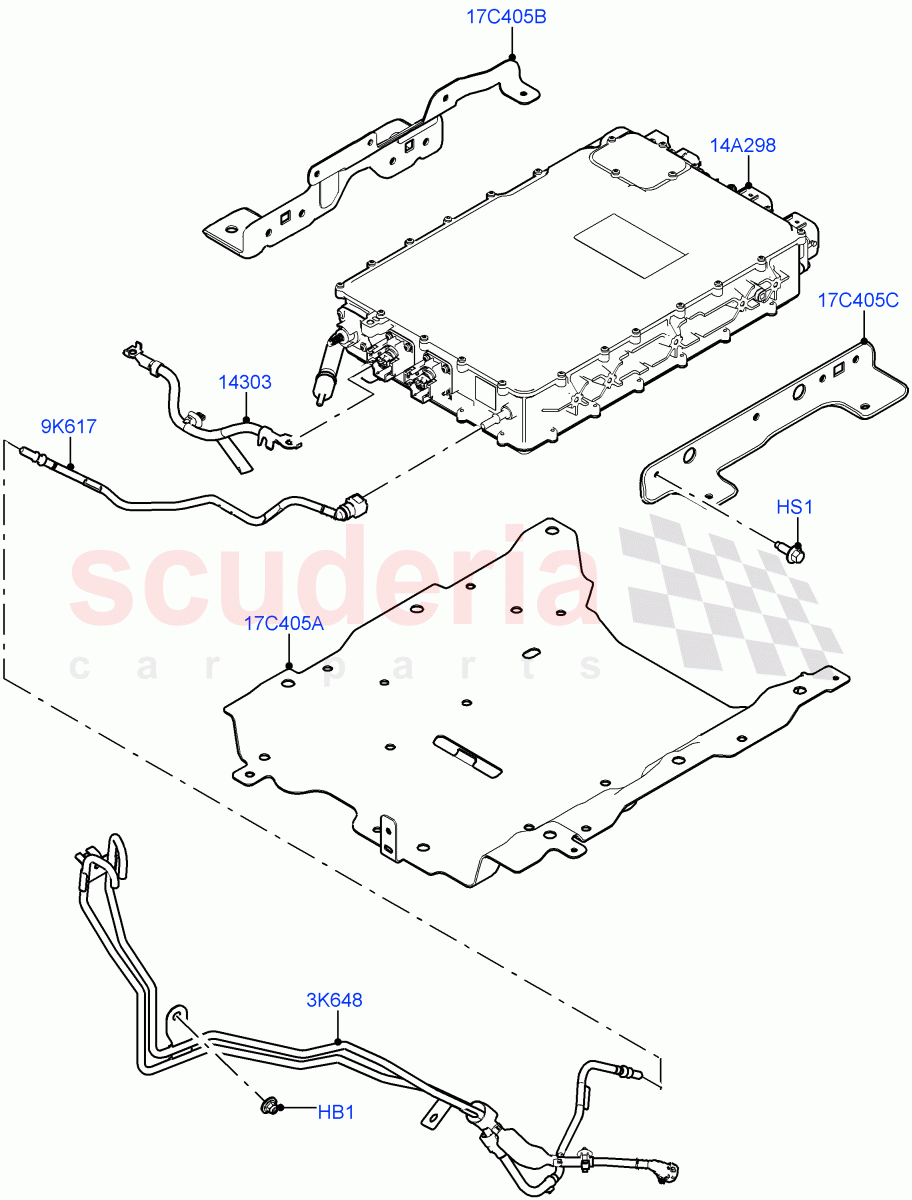 Hybrid Electrical Modules (Onboard Battery Charger And Charge Inlet) (Changsu (China), Electric Engine Battery-PHEV) ((V) FROMKG446857) of Land Rover Land Rover Discovery Sport (2015+) [2.2 Single Turbo Diesel]