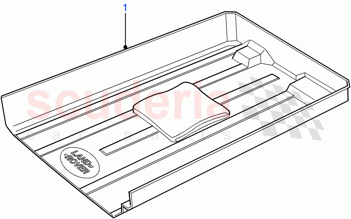 Loadspace Protection-Rigid ((V) FROM7A000001) of Land Rover Land Rover Defender (2007-2016)