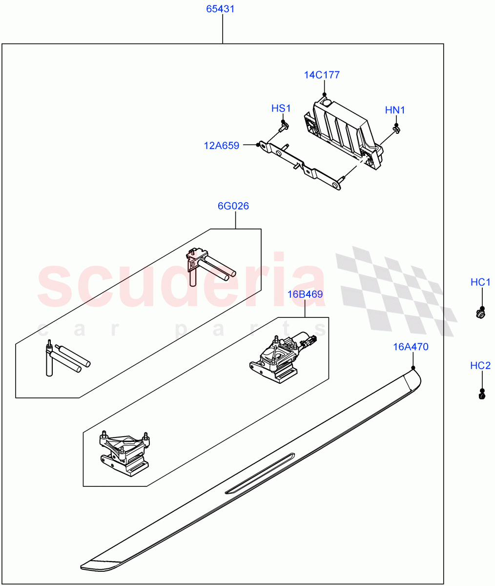 Side Steps And Tubes (Deployable Steps) of Land Rover Land Rover Range Rover (2022+) [3.0 I6 Turbo Diesel AJ20D6]
