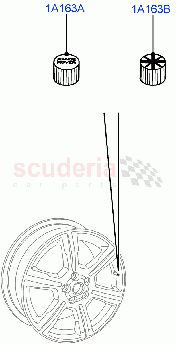 Wheel Ornamentation (Accessory) of Land Rover Land Rover Range Rover Sport (2014+) [2.0 Turbo Petrol AJ200P]
