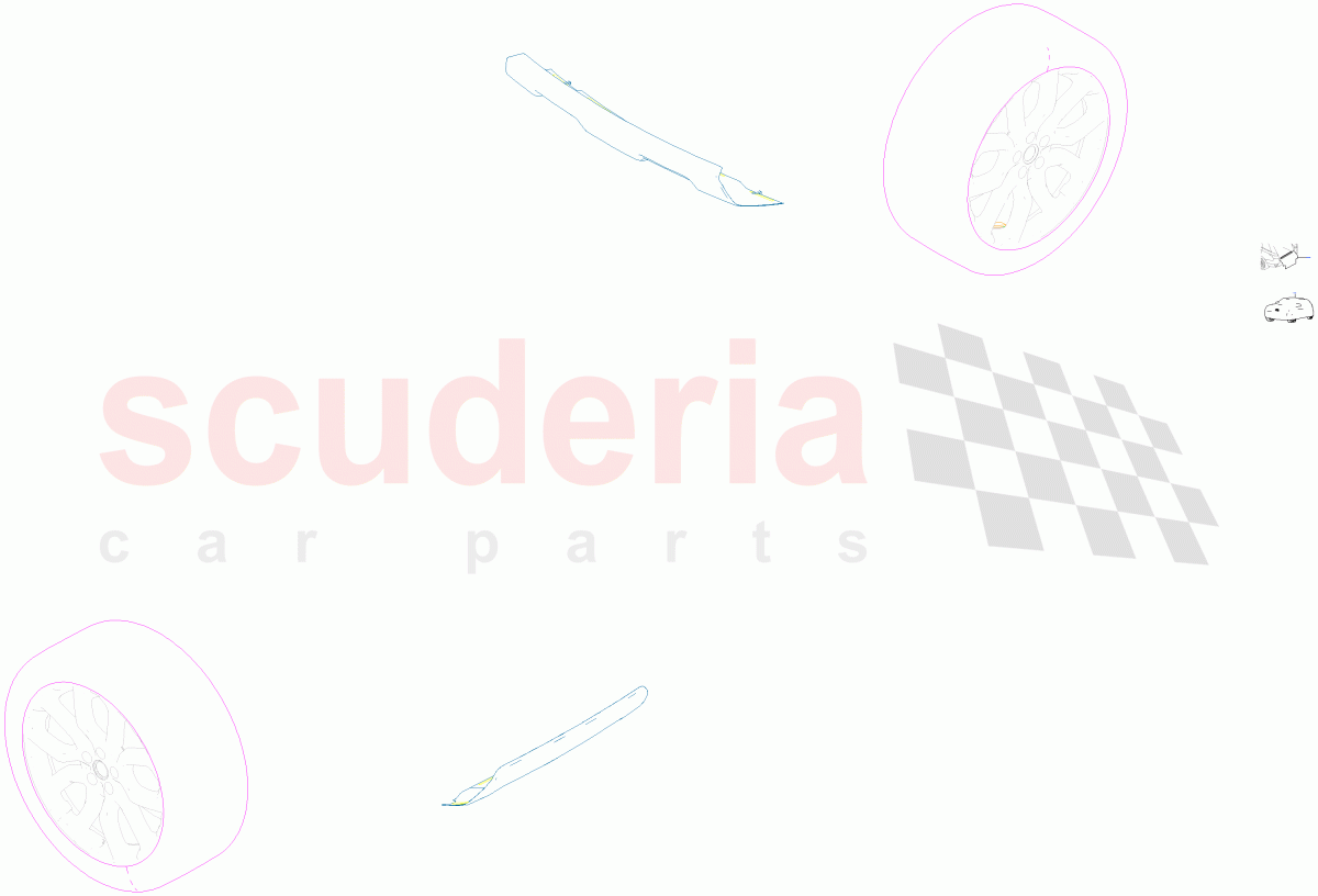 Exterior Body Protection (Accessory) of Land Rover Land Rover Range Rover Sport (2014+) [2.0 Turbo Petrol AJ200P]