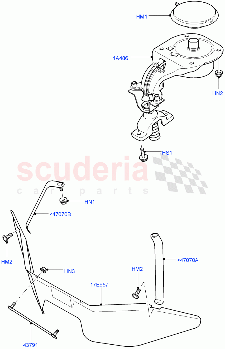 Spare Wheel Carrier ((V) FROMAA000001) of Land Rover Land Rover Range Rover Sport (2010-2013) [3.0 Diesel 24V DOHC TC]