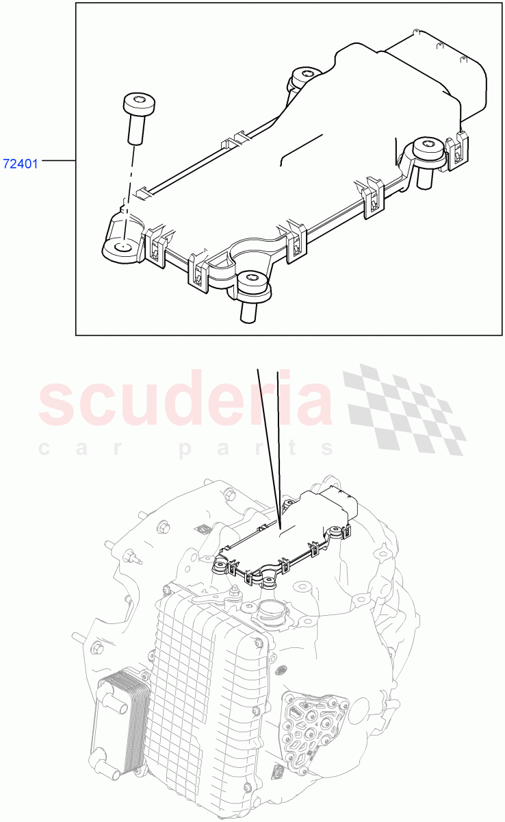 Transmission Modules And Sensors (9 Speed Auto AWD, Changsu (China)) ((V) FROMEG000001) of Land Rover Land Rover Range Rover Evoque (2012-2018) [2.2 Single Turbo Diesel]