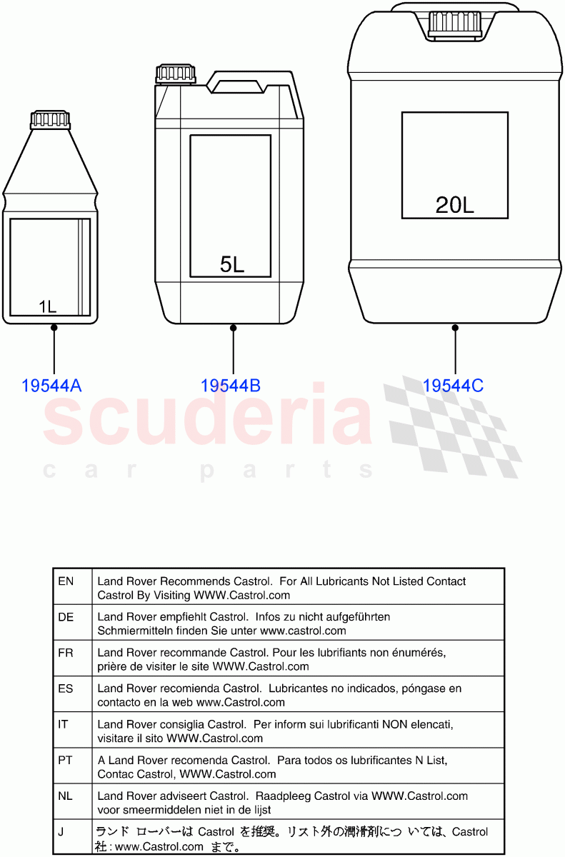 Anti - Freeze (Changsu (China)) ((V) FROMEG000001) of Land Rover Land Rover Range Rover Evoque (2012-2018) [2.2 Single Turbo Diesel]