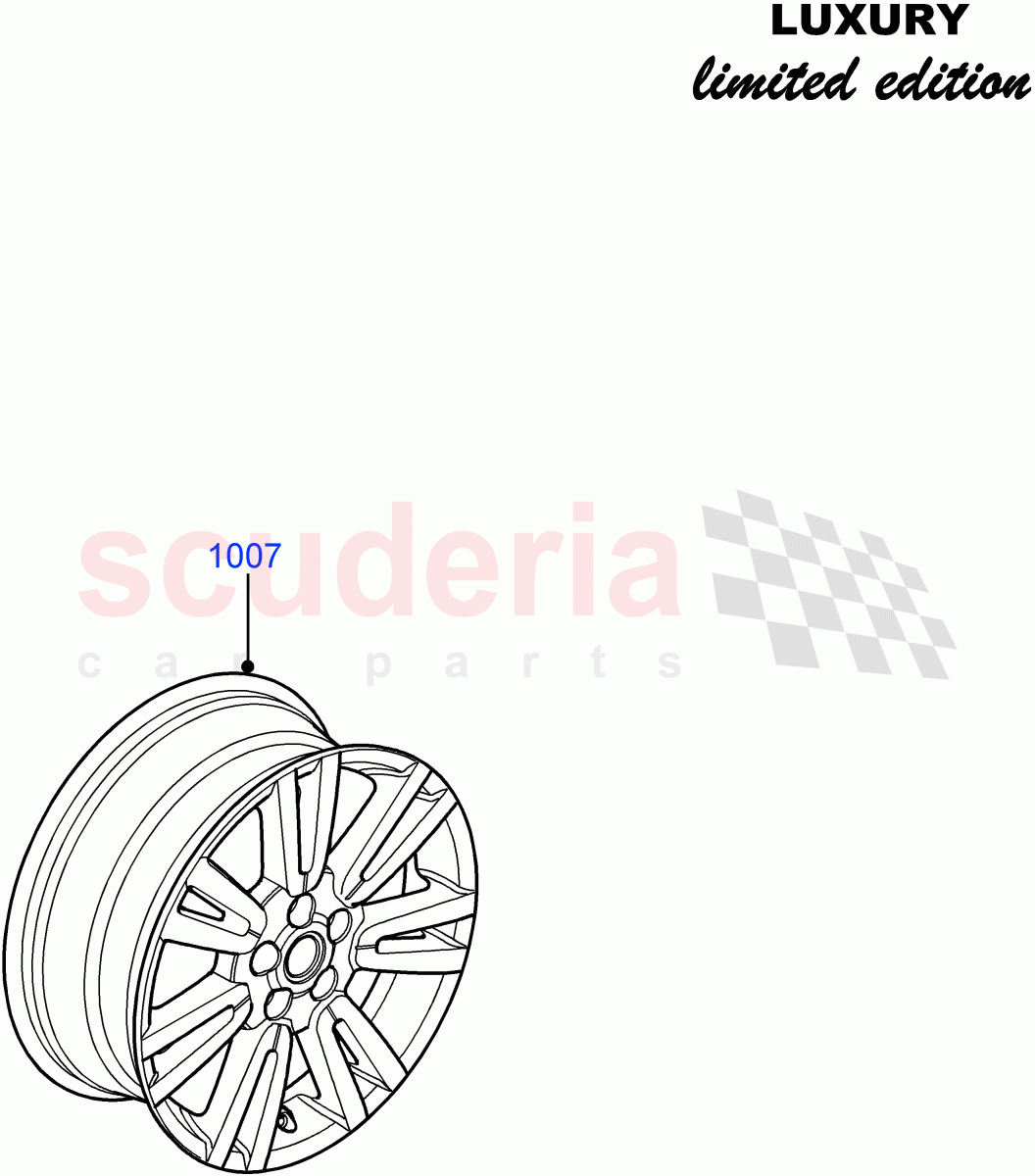 Wheels ((V) FROMCA000001) of Land Rover Land Rover Discovery 4 (2010-2016) [2.7 Diesel V6]