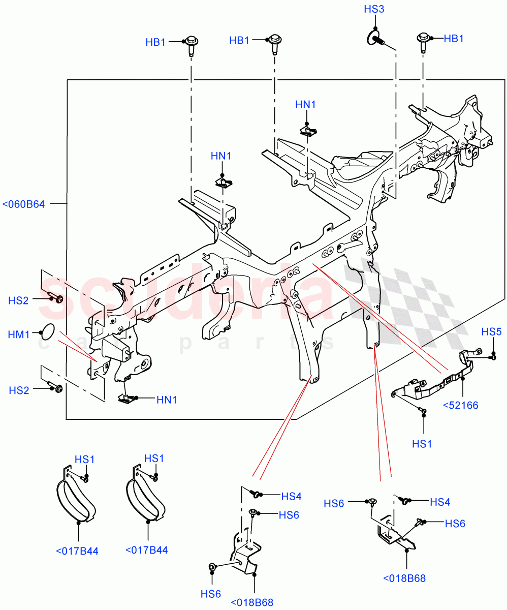 Instrument Panel (Internal Components) of Land Rover Land Rover Range Rover (2022+) [3.0 I6 Turbo Diesel AJ20D6]