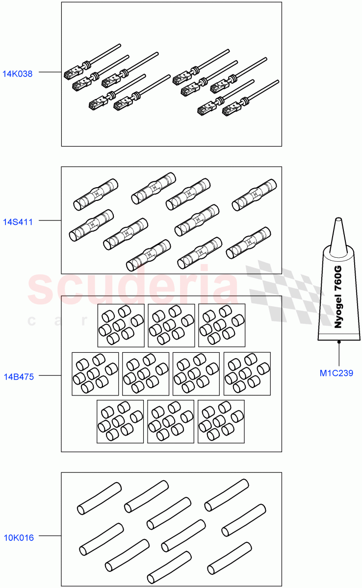 Pigtail Wiring Kits  (Halewood (UK)) of Land Rover Land Rover Discovery Sport (2015+) [2.2 Single Turbo Diesel]