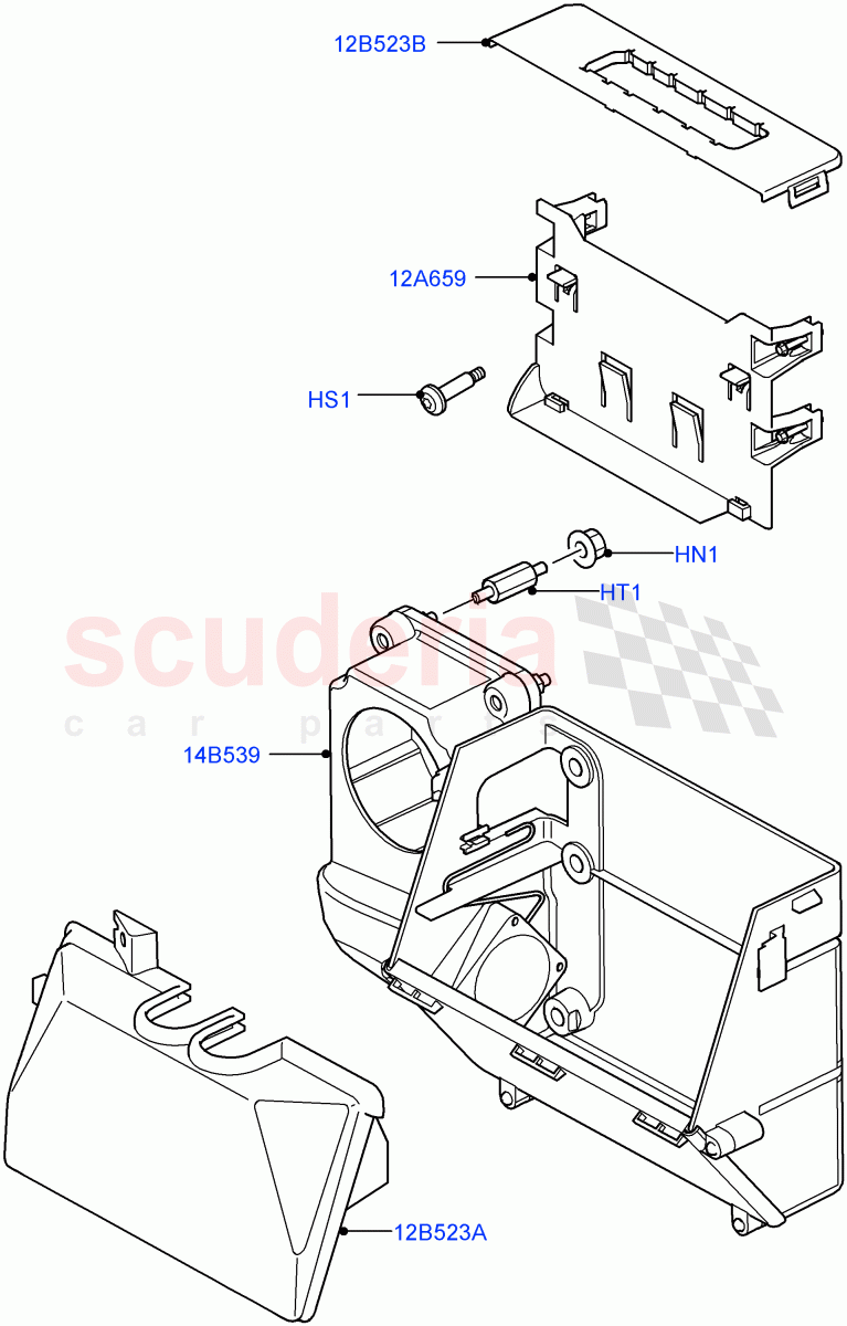 Electronic Control Box ((V) TO9A999999) of Land Rover Land Rover Range Rover Sport (2005-2009) [2.7 Diesel V6]