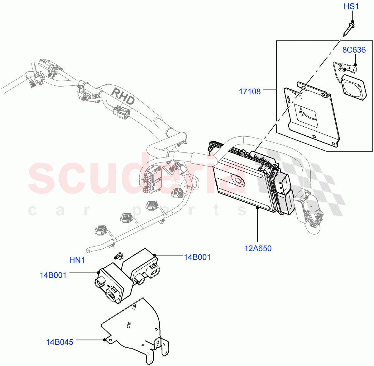 Engine Modules And Sensors (4.4L DOHC DITC V8 Diesel) ((V) FROMBA000001) of Land Rover Land Rover Range Rover (2010-2012) [4.4 DOHC Diesel V8 DITC]
