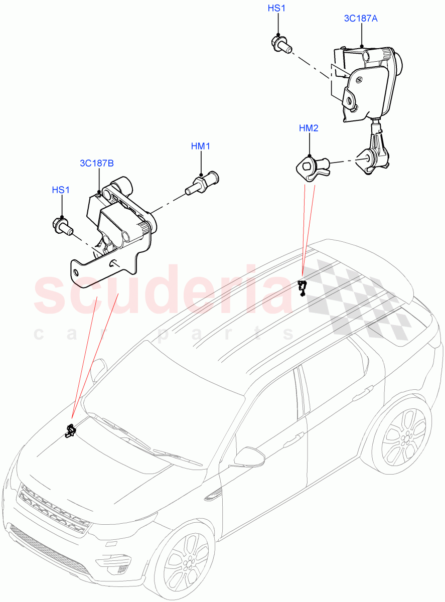 Automatic Headlamp Levelling System (Itatiaia (Brazil)) ((V) FROMGT000001) of Land Rover Land Rover Discovery Sport (2015+) [2.0 Turbo Petrol GTDI]