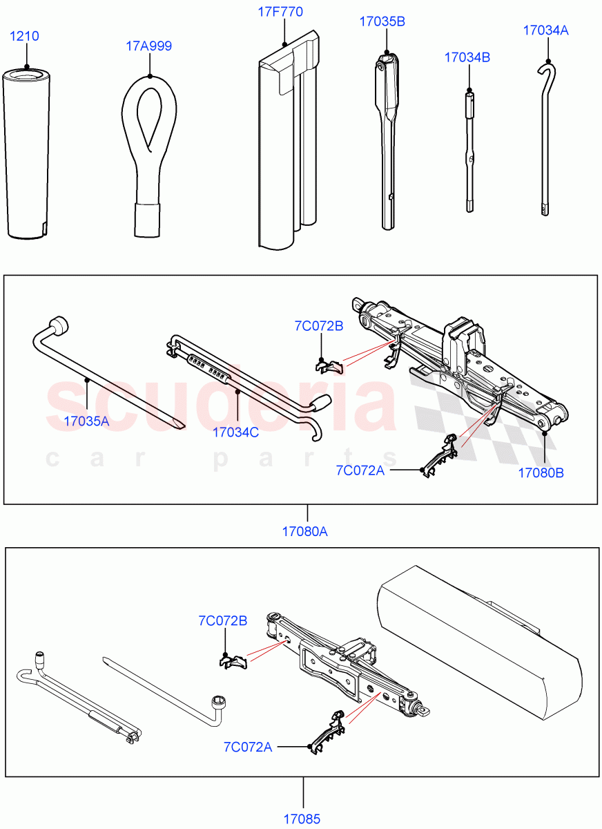 Tools of Land Rover Land Rover Defender (2020+) [5.0 OHC SGDI SC V8 Petrol]