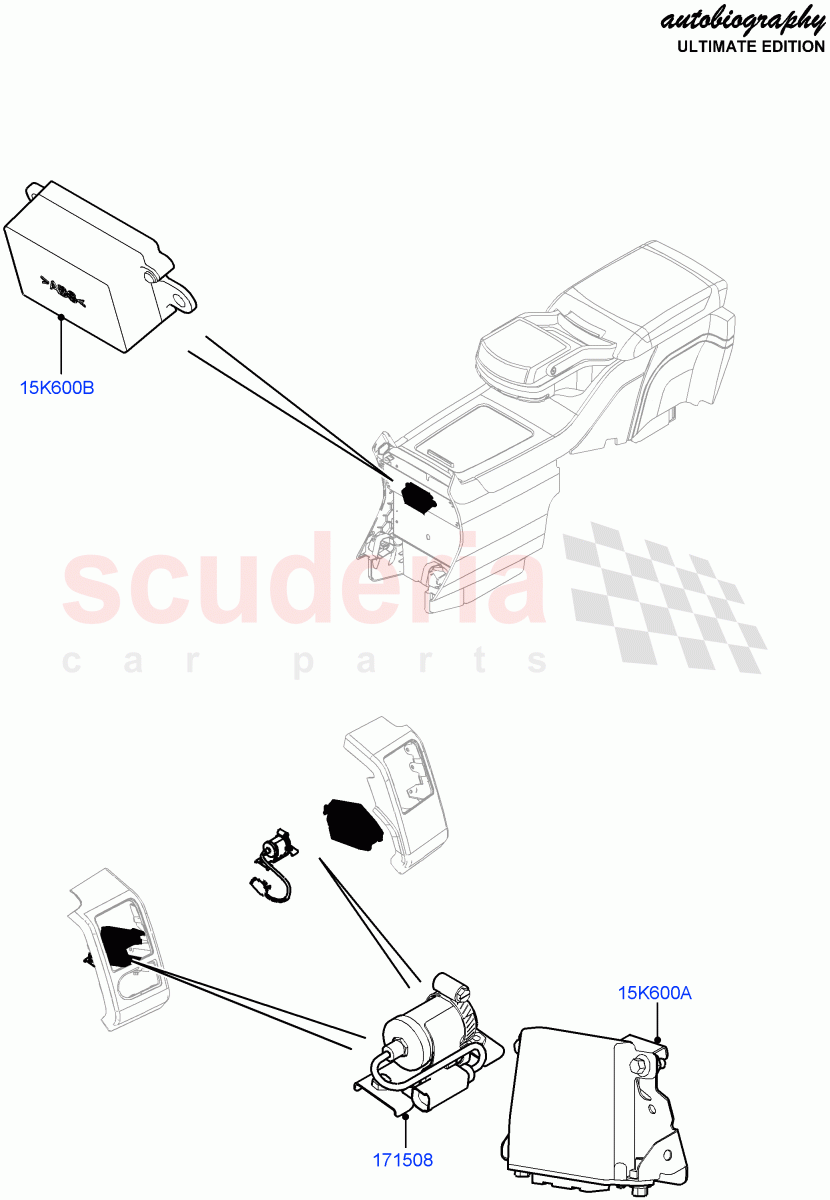 Vehicle Modules And Sensors (Autobiography Ultimate Edition) ((V) FROMBA344356) of Land Rover Land Rover Range Rover (2010-2012) [5.0 OHC SGDI SC V8 Petrol]