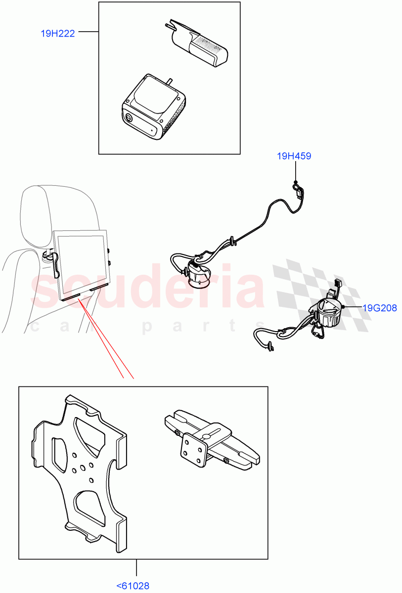 Enhanced Entertainment Systems (Solihull Plant Build, Nitra Plant Build) of Land Rover Land Rover Discovery 5 (2017+) [3.0 DOHC GDI SC V6 Petrol]