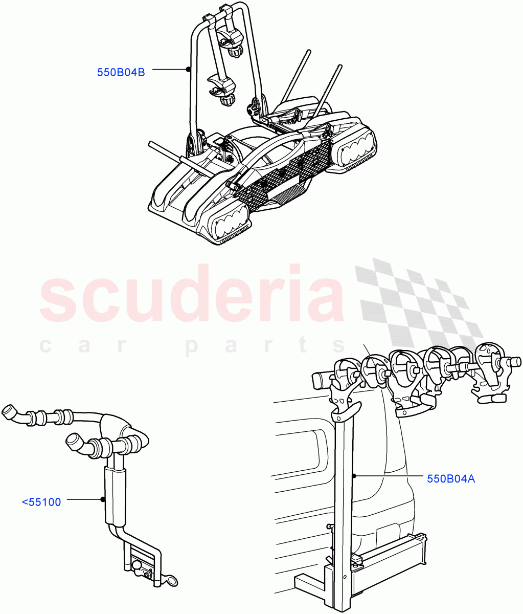Accessories - Sports And Leisure (Accessory) ((V) FROMAA000001) of Land Rover Land Rover Discovery 4 (2010-2016) [3.0 DOHC GDI SC V6 Petrol]