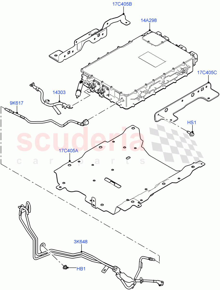 Hybrid Electrical Modules (Onboard Battery Charger And Charge Inlet) (Changsu (China), Electric Engine Battery-PHEV) ((V) FROMMG575835) of Land Rover Land Rover Range Rover Evoque (2019+) [2.0 Turbo Diesel]