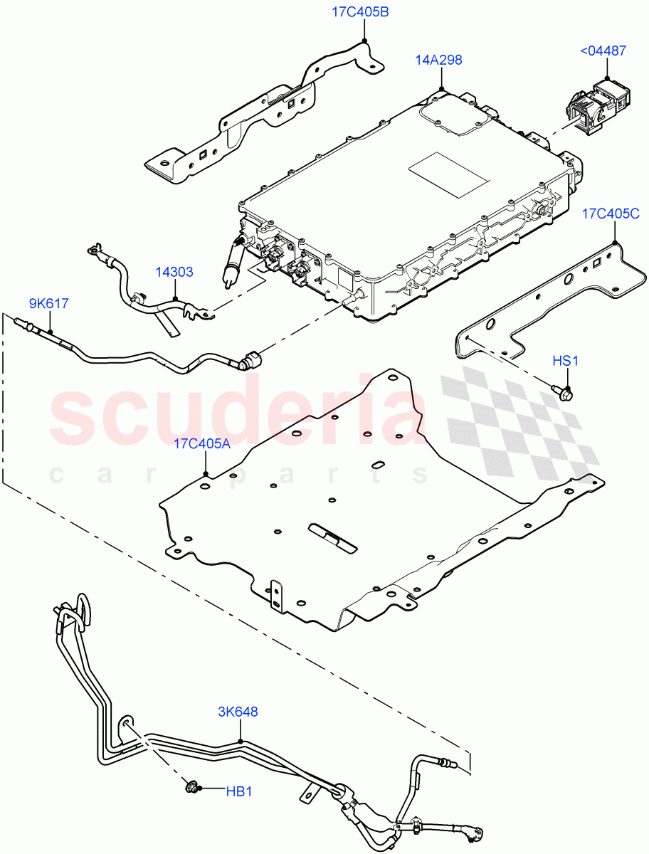 Hybrid Electrical Modules (Onboard Battery Charger And Charge Inlet) (Itatiaia (Brazil), Electric Engine Battery-PHEV) of Land Rover Land Rover Range Rover Evoque (2019+) [2.0 Turbo Diesel]