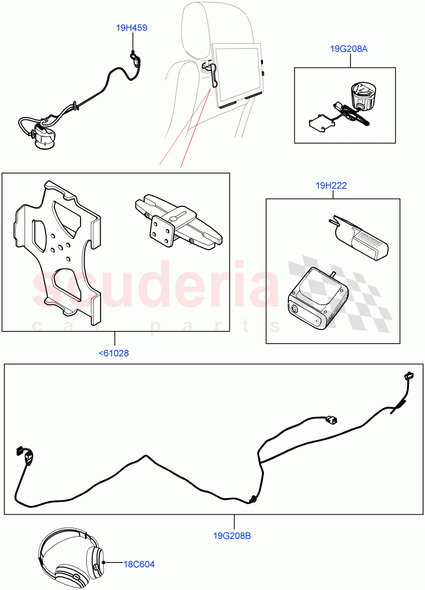 Enhanced Entertainment Systems (Accessory) of Land Rover Land Rover Range Rover (2012-2021) [5.0 OHC SGDI NA V8 Petrol]