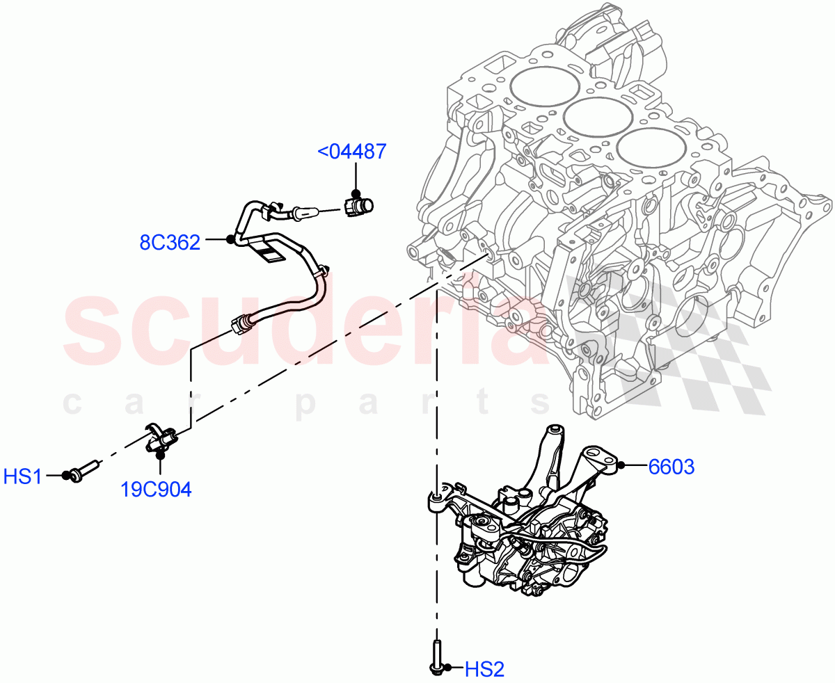 Vacuum Control And Air Injection (1.5L AJ20P3 Petrol High, Halewood (UK)) ((V) FROMMH000001) of Land Rover Land Rover Discovery Sport (2015+) [1.5 I3 Turbo Petrol AJ20P3]