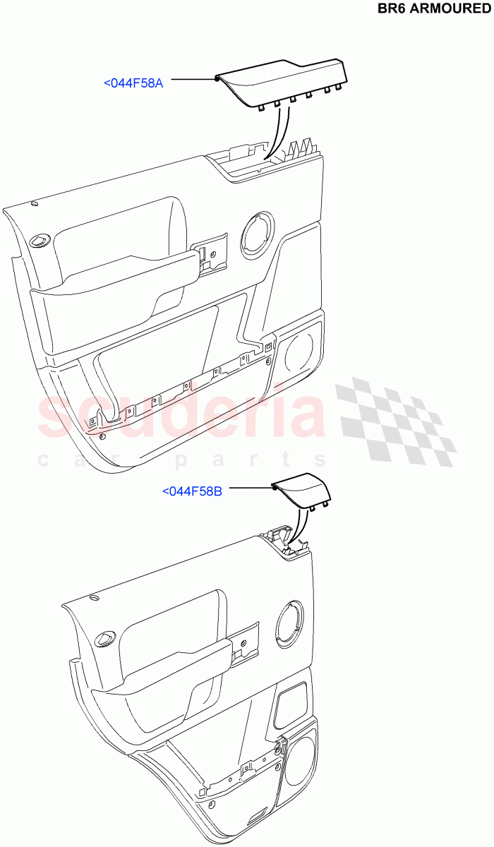 Switches (With B6 Level Armouring) ((V) FROMAA000001) of Land Rover Land Rover Range Rover (2010-2012) [5.0 OHC SGDI SC V8 Petrol]