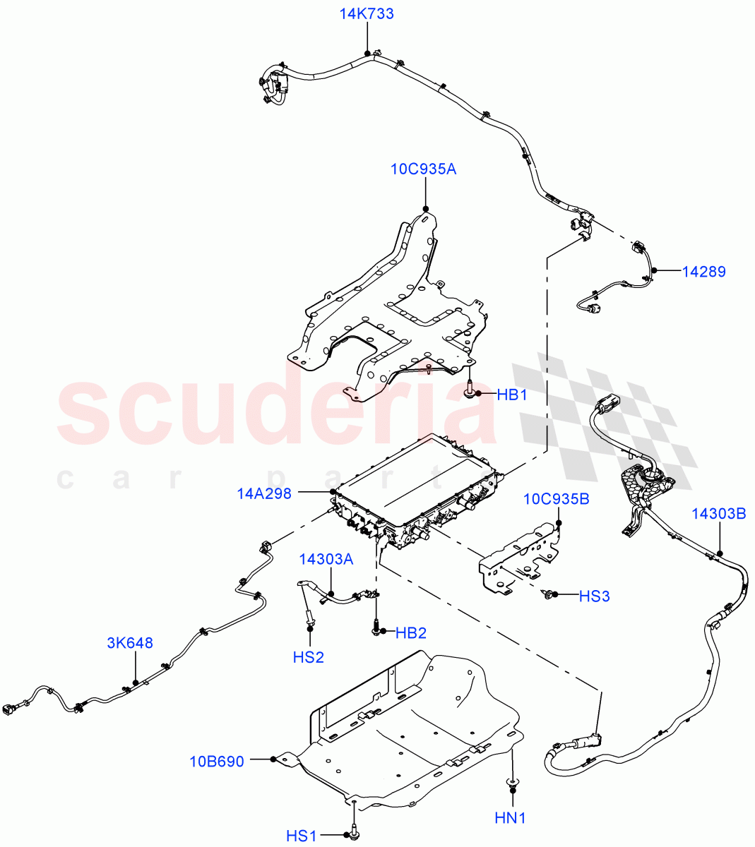 Hybrid Electrical Modules (Onboard Battery Charger And Charge Inlet) (Electric Engine Battery-PHEV) ((V) FROMMA000001) of Land Rover Land Rover Range Rover Velar (2017+) [2.0 Turbo Petrol AJ200P]