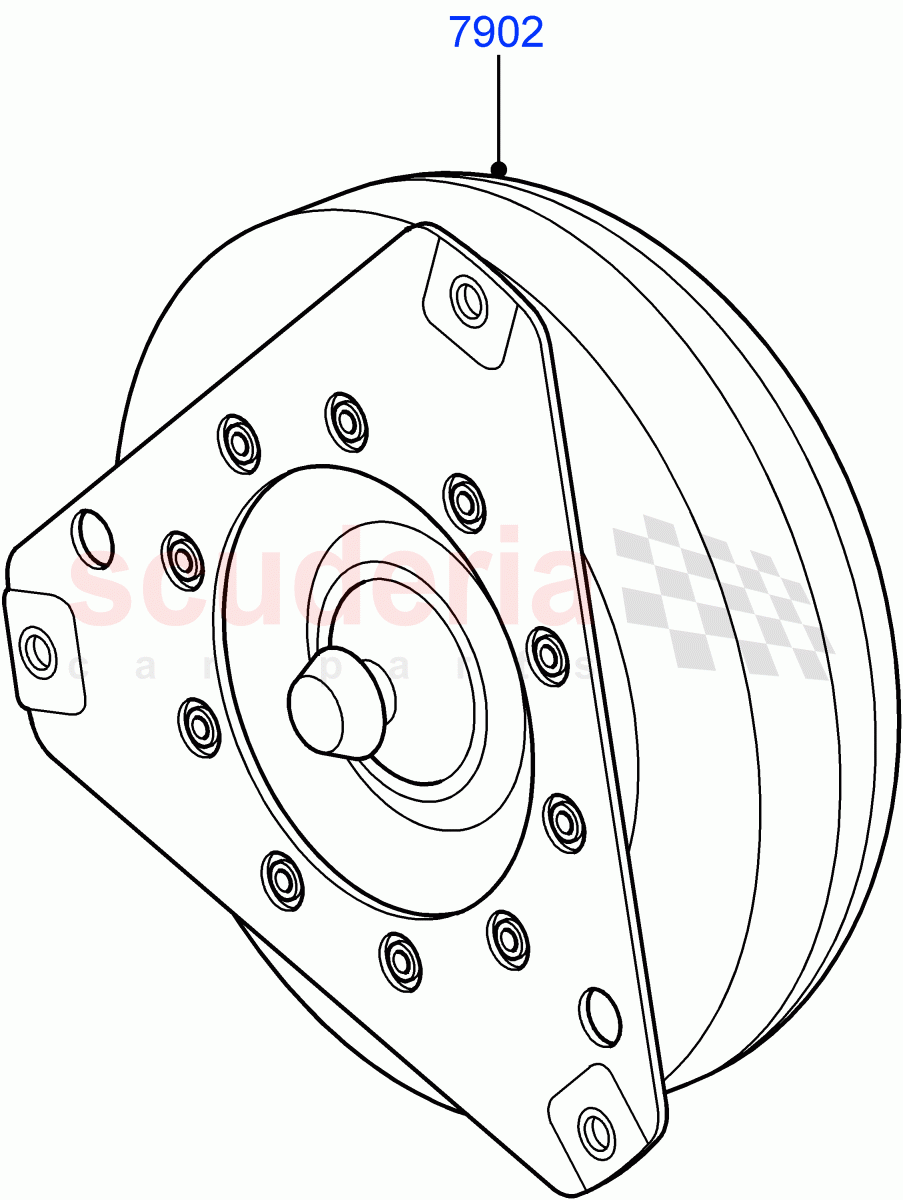 Converter (6 Speed Auto ZF 6HP26 Steptronic) ((V) TO9A999999) of Land Rover Land Rover Range Rover Sport (2005-2009) [4.2 Petrol V8 Supercharged]