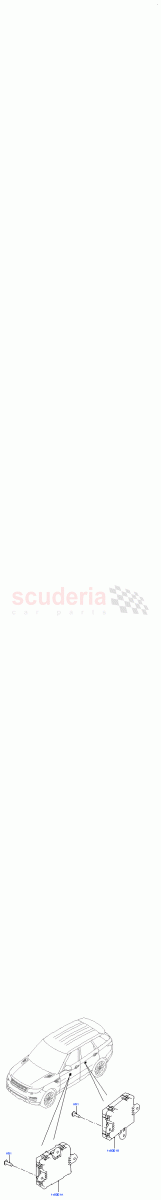 Vehicle Modules And Sensors (Door) of Land Rover Land Rover Range Rover Sport (2014+) [4.4 DOHC Diesel V8 DITC]