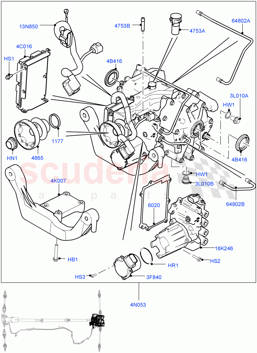 Rear Axle (Internal Components) (Changsu (China), Dynamic Driveline) ((V) FROMEG000001) of Land Rover Land Rover Range Rover Evoque (2012-2018) [2.0 Turbo Diesel]