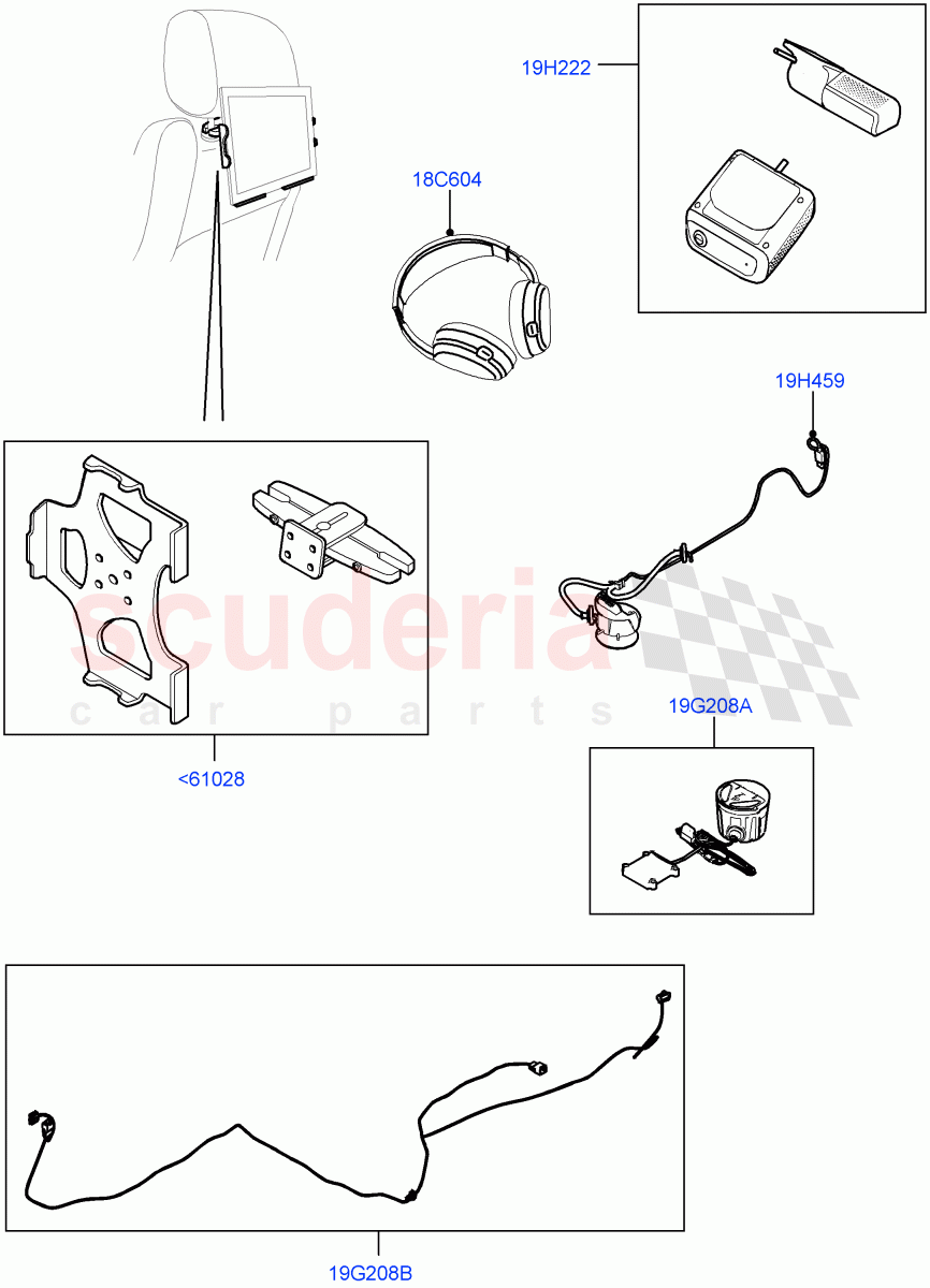 Enhanced Entertainment Systems (Accessory) of Land Rover Land Rover Range Rover Sport (2014+) [3.0 I6 Turbo Diesel AJ20D6]