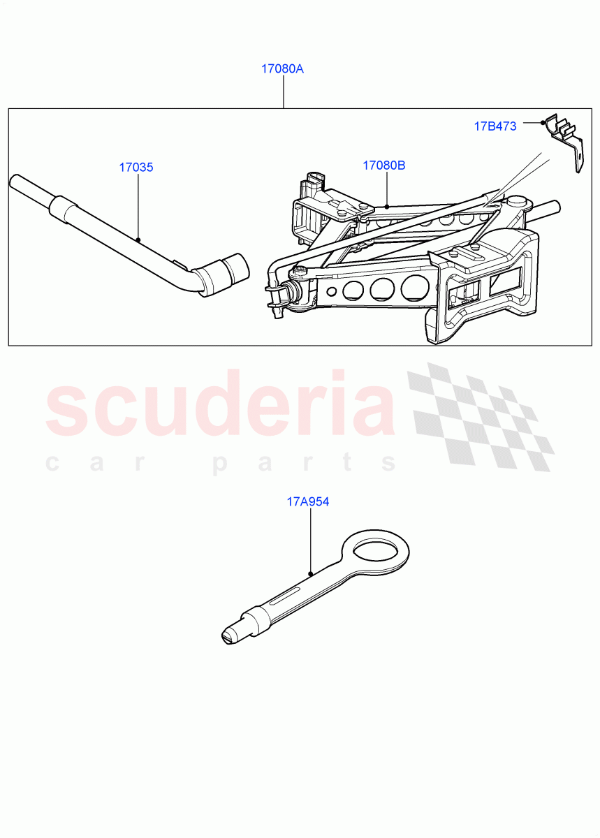 Tools (Changsu (China)) ((V) FROMFG000001) of Land Rover Land Rover Discovery Sport (2015+) [2.2 Single Turbo Diesel]