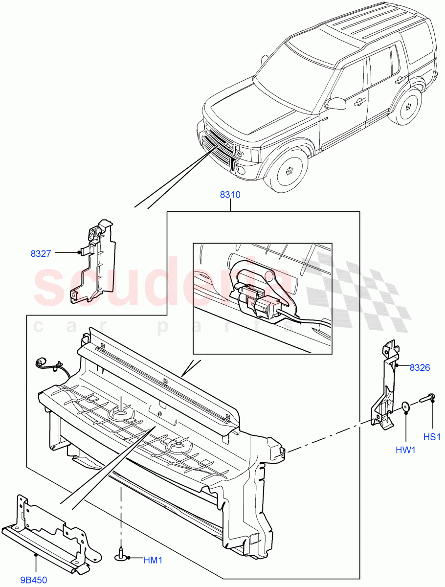 Air Deflectors ((V) FROMAA000001) of Land Rover Land Rover Discovery 4 (2010-2016) [3.0 DOHC GDI SC V6 Petrol]