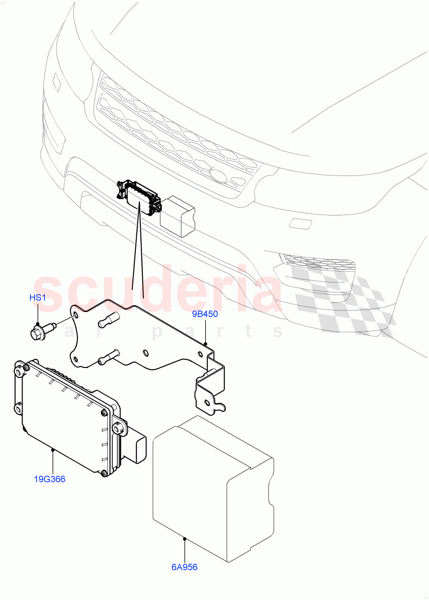 Speed Control (4.4L DOHC DITC V8 Diesel, Adaptive Speed Control+Queue Assist, With Adaptive Speed Control, ACC Plus With Queue Assist, ACC + Stop/go, ACC + Adaptive Lane Control) of Land Rover Land Rover Range Rover Sport (2014+) [4.4 DOHC Diesel V8 DITC]