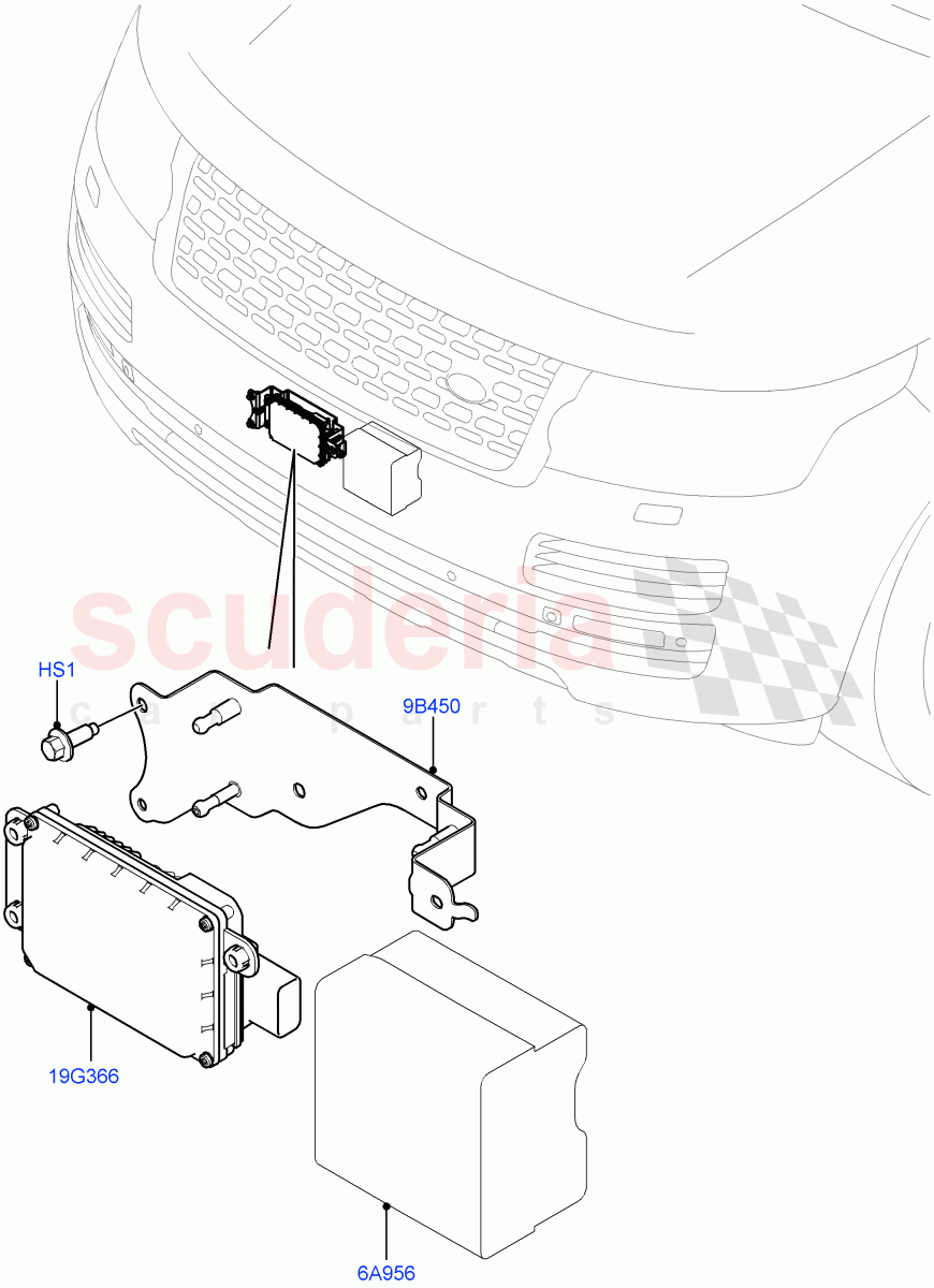 Speed Control (5.0L OHC SGDI SC V8 Petrol - AJ133, Adaptive Speed Control+Queue Assist, 5.0 Petrol AJ133 DOHC CDA, ACC Plus With Queue Assist, ACC + Adaptive Lane Control, 5.0L P AJ133 DOHC CDA S/C Enhanced, ACC + Stop/go) of Land Rover Land Rover Range Rover (2012-2021) [5.0 OHC SGDI SC V8 Petrol]