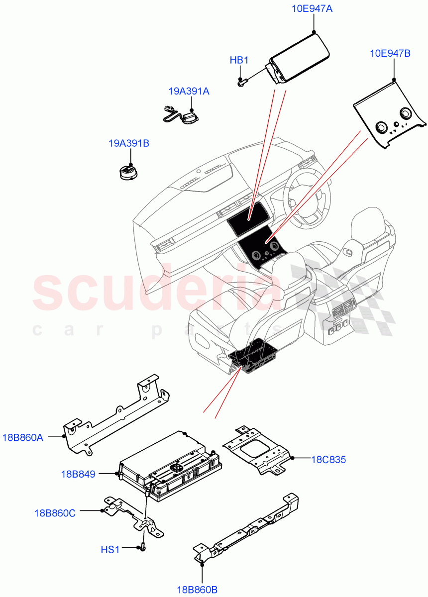 Audio Equipment - Original Fit ((V) FROMMA000001) of Land Rover Land Rover Range Rover Velar (2017+) [3.0 Diesel 24V DOHC TC]