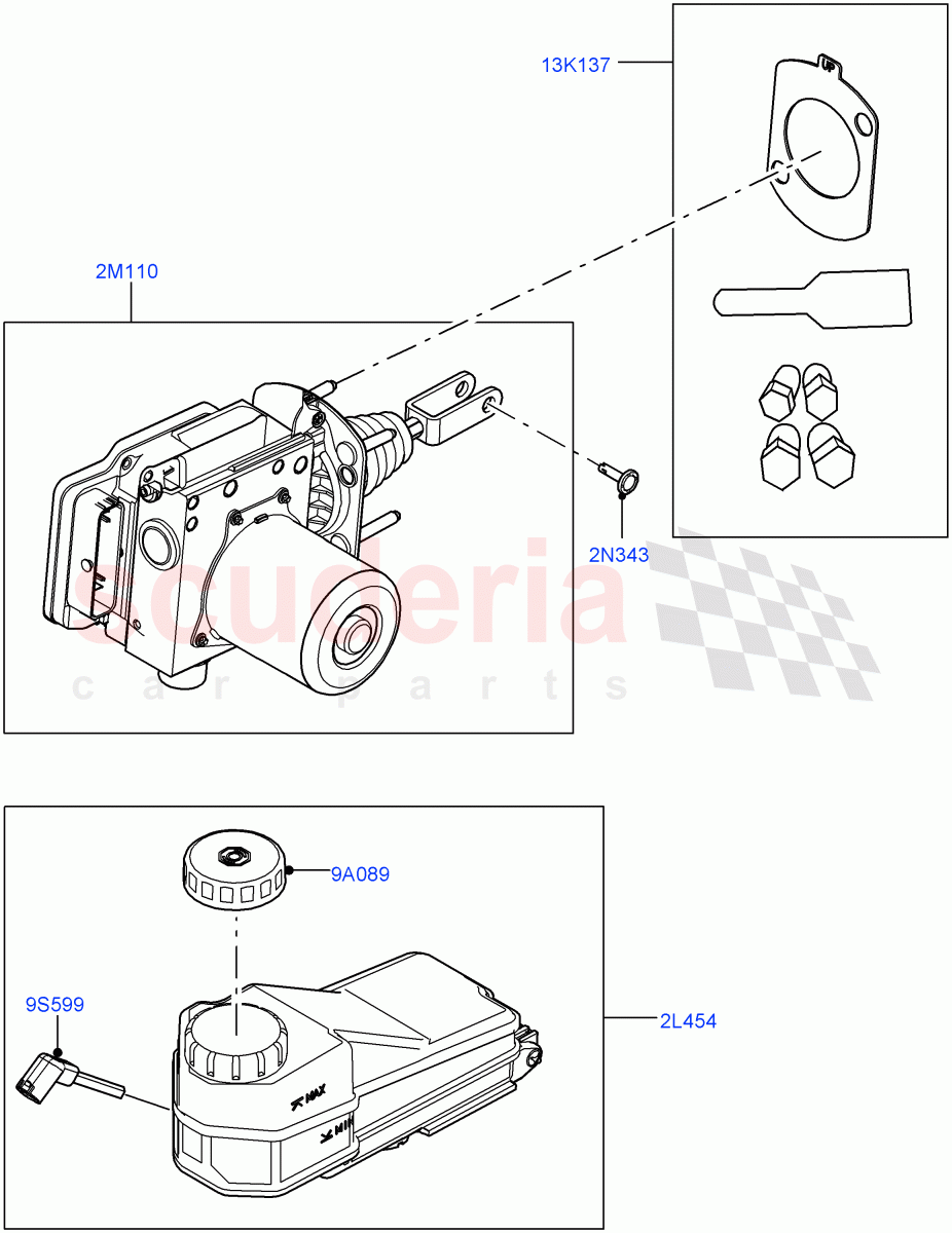 Brake And ABS Pump of Land Rover Land Rover Defender (2020+) [2.0 Turbo Diesel]