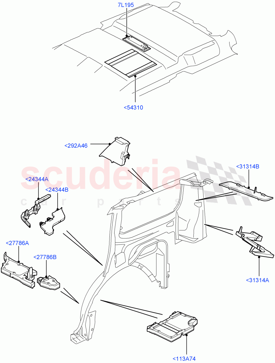 Insulators - Rear ((V) FROMAA000001) of Land Rover Land Rover Discovery 4 (2010-2016) [2.7 Diesel V6]