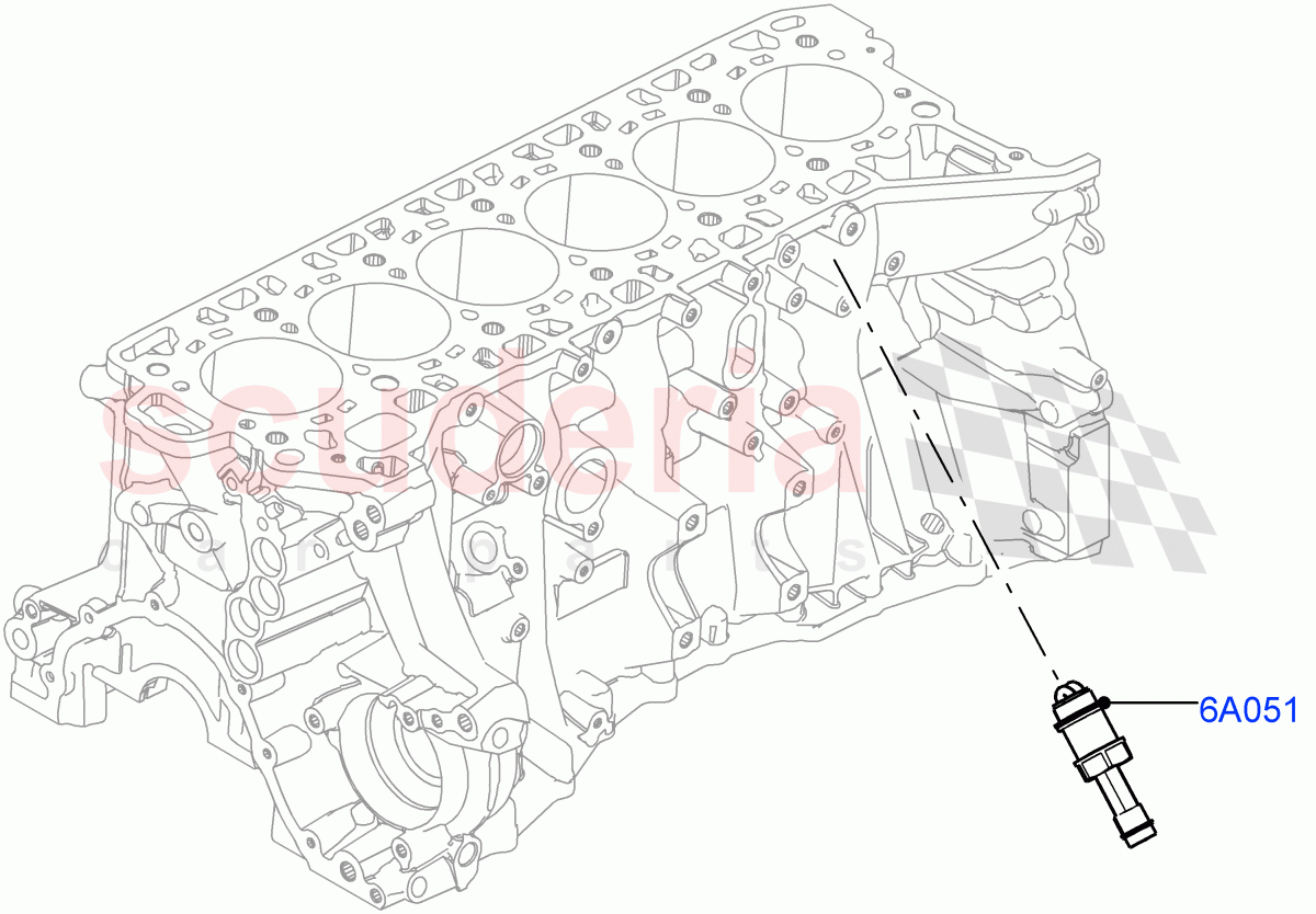 Engine Heater (3.0L AJ20P6 Petrol High, Immersion Heater - 700W / 110V, 3.0L AJ20P6 Petrol PHEV) of Land Rover Land Rover Range Rover (2022+) [3.0 I6 Turbo Petrol AJ20P6]