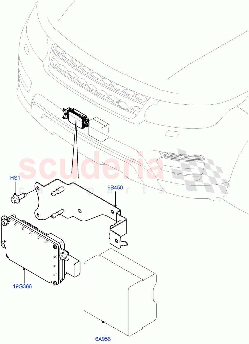 Speed Control (3.0 V6 Diesel, Adaptive Speed Control+Queue Assist, ACC Plus With Queue Assist, With Speed Control, ACC + Adaptive Lane Control, ACC + Stop/go) of Land Rover Land Rover Range Rover Sport (2014+) [3.0 Diesel 24V DOHC TC]
