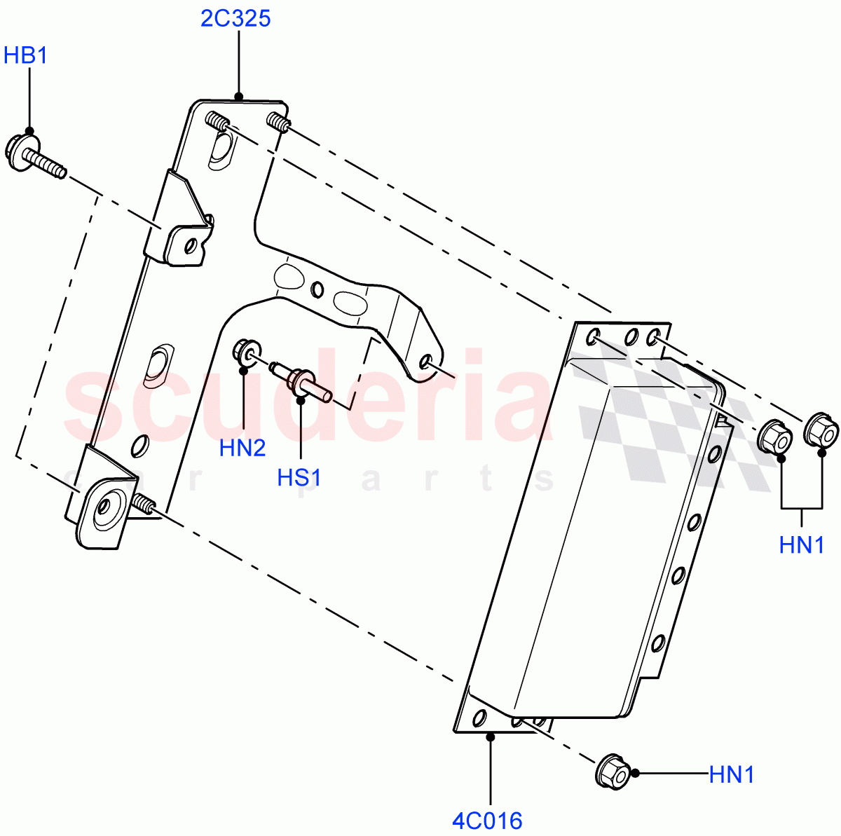Rear Axle Modules And Sensors (Rear Axle Locking Differential) ((V) FROMAA000001) of Land Rover Land Rover Range Rover Sport (2010-2013) [3.0 Diesel 24V DOHC TC]