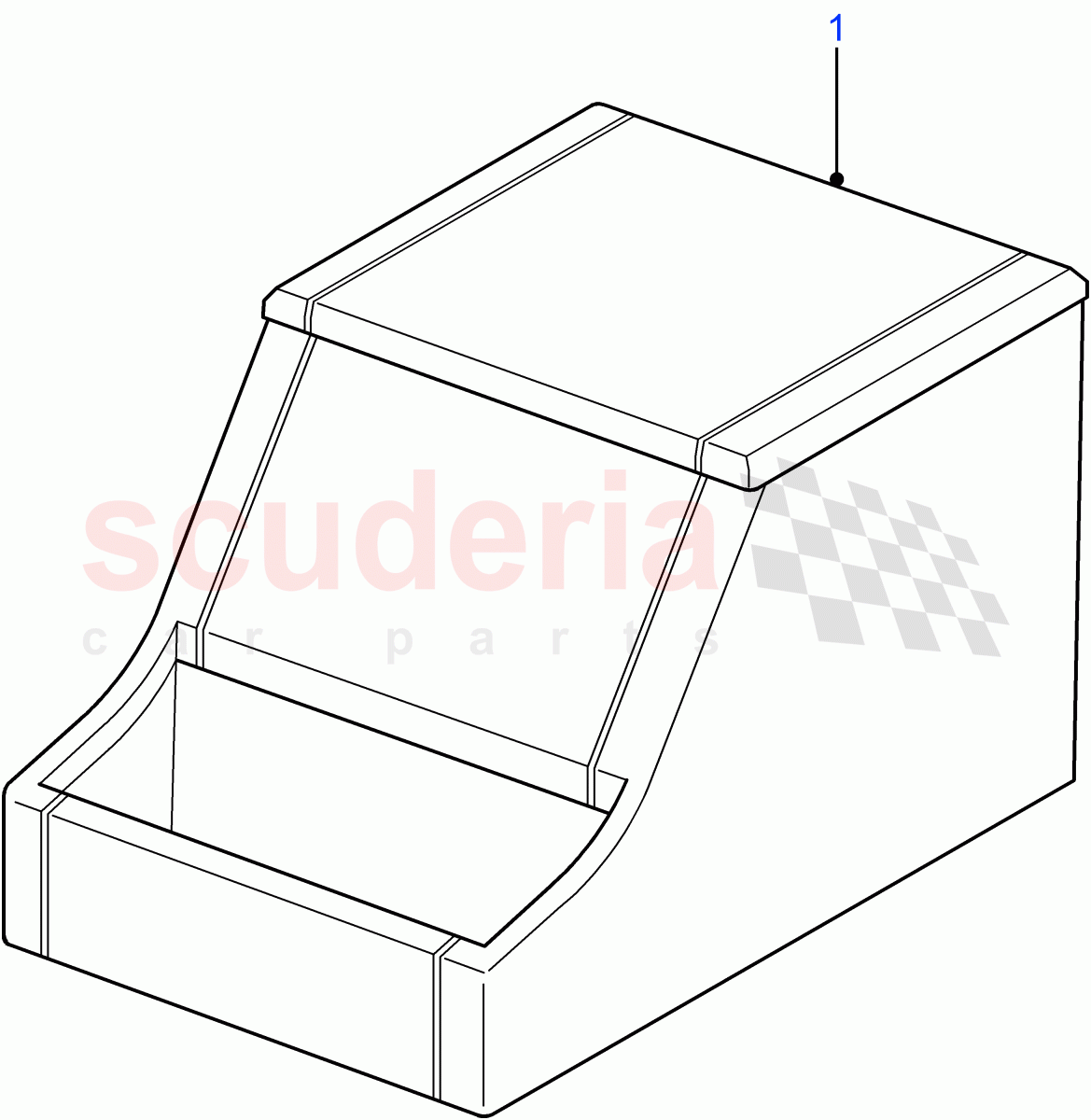 Cubby Box of Land Rover Land Rover Defender (2007-2016)