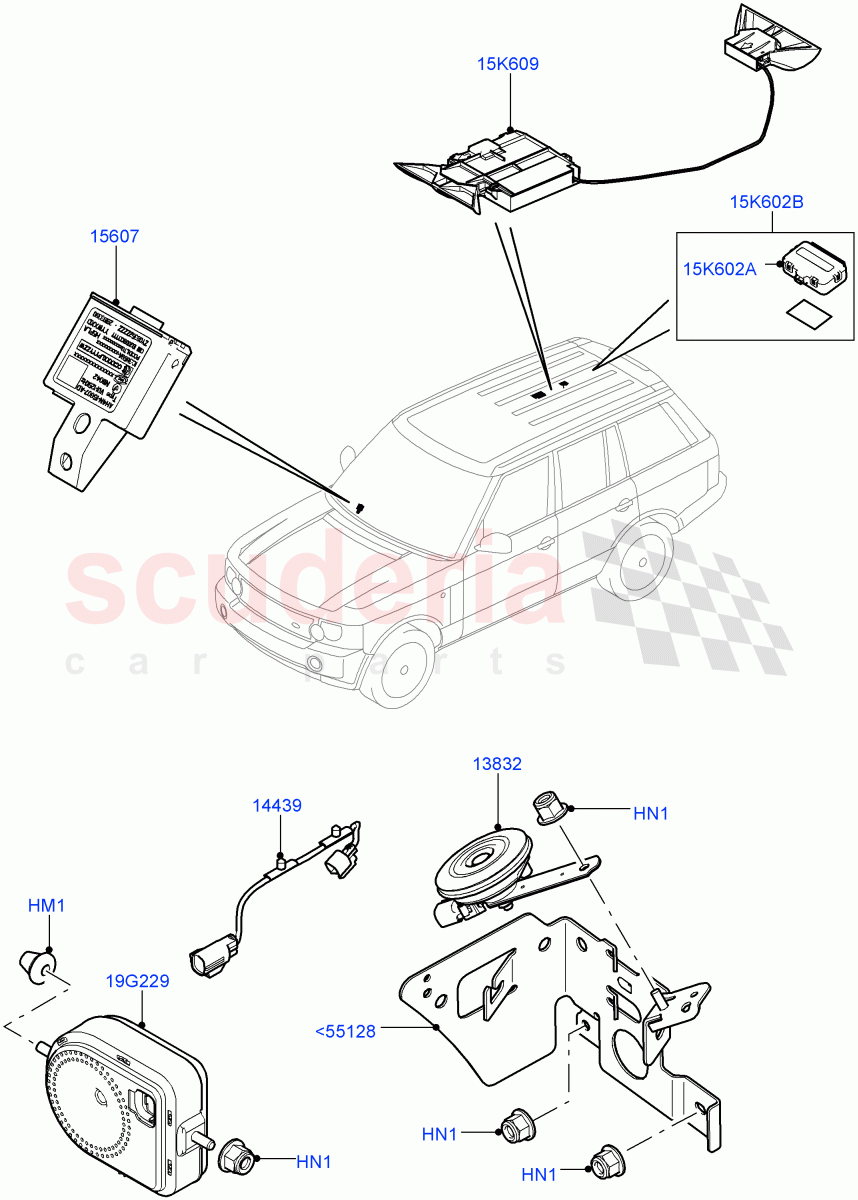 Anti-Theft Alarm Systems ((V) FROMAA000001) of Land Rover Land Rover Range Rover (2010-2012) [5.0 OHC SGDI NA V8 Petrol]