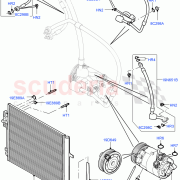 TUBE AND HOSE-A/C COMPRESSOR OUTLET for 