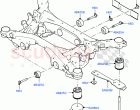 Rear Cross Member & Stabilizer Bar (Crossmember) (Halewood (UK), Electric Engine B…