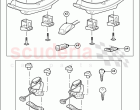 Accessory Roof Rack Mounting Kits (Canoe Carrier) ((V) FROMAA000001)