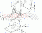 Rear Seat Frame (Station Wagon - 5 Door, 110