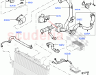 Cooling System Pipes And Hoses (3.0L 24V DOHC V6 TC Diesel) ((V) FROMAA000001)