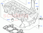 Cylinder Head (2.0L AJ20D4 Diesel LF PTA, Halewood (UK), 2.0L AJ20D4 Diesel High P…