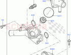 Thermostat/Housing & Related Parts (AJ Petrol 4.4 V8 EFI (220KW))