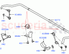 Rear Cross Member & Stabilizer Bar (Stabilizer Bar) (Halewood (UK)) ((V) TOKH99999…