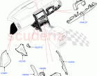 Instrument Panel (Solihull Plant Build, Lower, External Components) ((V) FROMHA000…